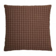 Boel&Jan Lunnevik small kuddfodral bomull 45x45 cm Brun