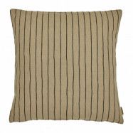 Boel&Jan Tofta stripe kuddfodral 45x45 cm Brun