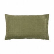 Broste Copenhagen Bodil kuddfodral 30x50 cm Grape leaf green