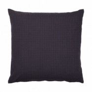 Broste Copenhagen Bodil kuddfodral 50x50 cm Black-intense blue