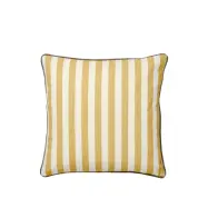 BROSTE COPENHAGEN Franca kuddfodral för utomhusbruk, fyrkantigt - skörd guldbomull (50x50)