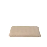 BROSTE COPENHAGEN Gerda kuddfodral för utomhusbruk, rektangulärt - beige akryl (44x42)