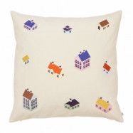 Broste Copenhagen House kuddfodral 50x50 cm Multi color