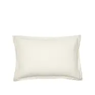 BROSTE COPENHAGEN Linn kuddfodral, rektangulärt - slottsbeige bomull/linne (40x60)