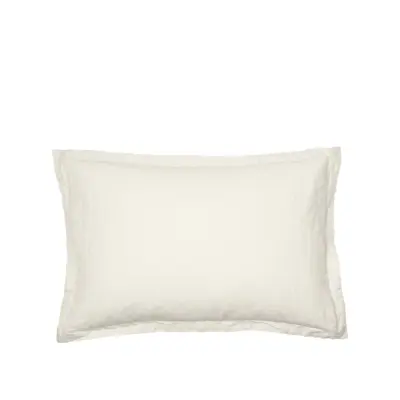 BROSTE COPENHAGEN Linn kuddfodral, rektangulärt - slottsbeige bomull/linne (40x60)