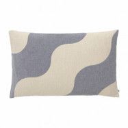 Broste Copenhagen Tide kuddfodral 40x60 cm Maritime blue