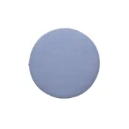 BROSTE Ninna kudde, rund - ljusblå polyester (Ø34)