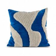 Byon Fluffy kudde 50x50 cm Blue-beige