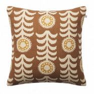 Chhatwal&Jonsson Alok kuddfodral 50x50 cm Taupe-spicy yellow