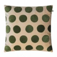 Chhatwal&Jonsson Circle kuddfodral 50x50 cm Beige-cactus green