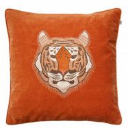 Chhatwal&Jonsson Embroidered Tiger kuddfodral 50x50 cm Orange