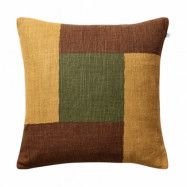 Chhatwal&Jonsson Halo kuddfodral 50x50 cm Taupe-Spicy Yellow-CactusGreen