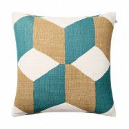 Chhatwal&Jonsson Hawa kuddfodral 50x50 cm Heaven Blue/Khaki