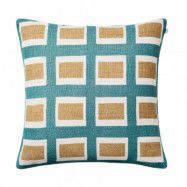Chhatwal&Jonsson Hira kuddfodral 50x50 cm Heaven Blue/Khaki