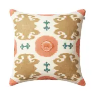 Chhatwal&Jonsson Mahal kuddfodral 50x50 cm Rose-apricot-khaki-heaven blue