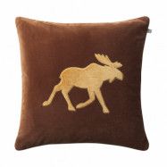 Chhatwal&Jonsson Moose kuddfodral 50x50 cm Cognac-masala yellow