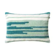 Chhatwal&Jonsson Stripe Asis kuddfodral 40x60 cm Heaven blue-aqua-off white