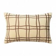 Chhatwal&Jonsson Tattersall kuddfodral 40x60 cm Beige-cognac