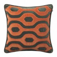 Chhatwal&Jonsson Varanasi kuddfodral 50x50 cm Forest green-terracotta