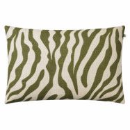 Chhatwal&Jonsson Zebra kuddfodral 40x60 cm Cactus green