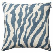 Chhatwal&Jonsson Zebra kuddfodral 50x50 cm Heaven blue