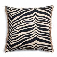 Classic Collection Zebra kudde 50x50 cm Svart