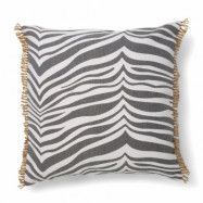 Classic Collection Zebra kudde 50x50 cm Titanium