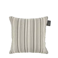COSI FIRES Cosipillow Randig värmedyna, laddningsbart batteri, fyrkantigt - vitt/svart tyg (50x50)