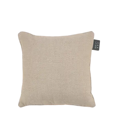 COSI FIRES Cosipillow Stickad värmedyna, med uppladdningsbart batteri, fyrkantig - naturtyg (50x50)