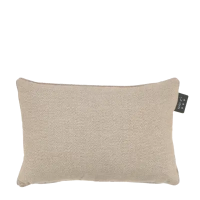 COSI FIRES Cosipillow Stickad värmedyna, med uppladdningsbart batteri, rektangulärt - naturtyg (40x60)