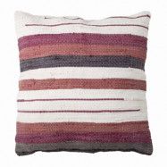 CREATIVE COLLECTION fyrkantig kudde med mönster och dragkedja - mångfärgad bomull