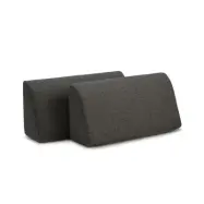 Dekorativ kudde Space Dreams - antracitgrått tyg (set om 2)