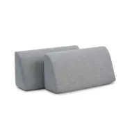 Dekorativ kudde Space Dreams - ljusgrått tyg (set om 2)