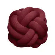 Design House Stockholm Knot kudde Bordeaux