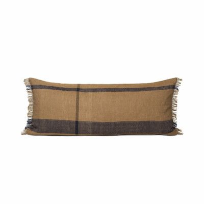 Ferm Living Kudde Calm Lång Beige/Svart
