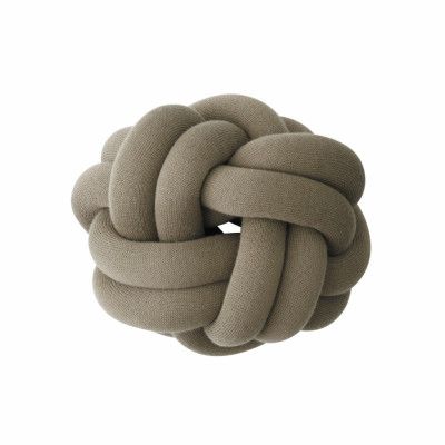 Design House Stockholm Kudde Knot khaki