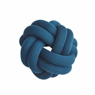 Design House Stockholm Kudde Knot petrol