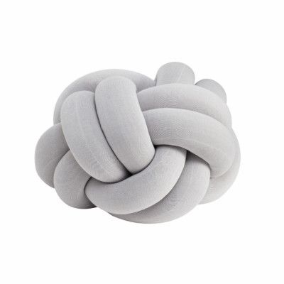 Design House Stockholm Kudde Knot XL Ljusgrå