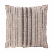ERNST Ernst kuddfodral linne-jute randig 60x60 cm