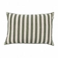 ERNST Ernst kuddfodral randigt 40x60 cm Grön-beige