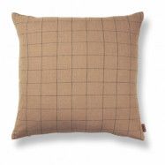 ferm LIVING Brown kudde 50x50 cm Grid