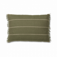 Ferm Living Calm kuddfodral 40x60 cm Olive-Off-white