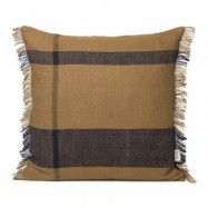 ferm LIVING Dry kudde 50x50 cm Sugar kelp-black