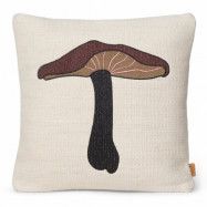 ferm LIVING Forest broderad kudde 40x40 cm Lactarius