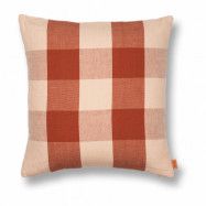 ferm LIVING Grand kudde 50x50 cm Rose-rust