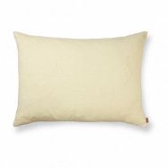 ferm LIVING Heavy Linen kudde 60x80 cm Lemon