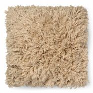 Ferm Living Meadow High Pile kudde 50x50 cm Light Sand