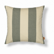 Ferm Living Strand outdoor kuddfodral 50x50 cm Dark lichen-parchment