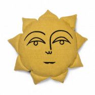 ferm LIVING Sun kudde Ø35 cm Yellow