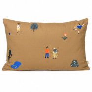 Ferm Living The Park kudde 40x60 cm Sugar kelp